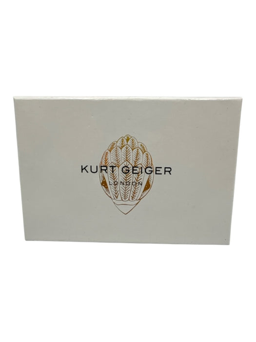 Kurt Geiger Purple & Multi Leather Shimmer Card Holder Crossbody Chain Wallets Purple & Multi
