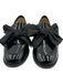 Botkier Shoe Size 9.5 Black Leather Upper Patent Bow Detail Slip On Loafers Black / 9.5