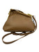 No Brand Brown Button Clasp Crossbody Bag Brown