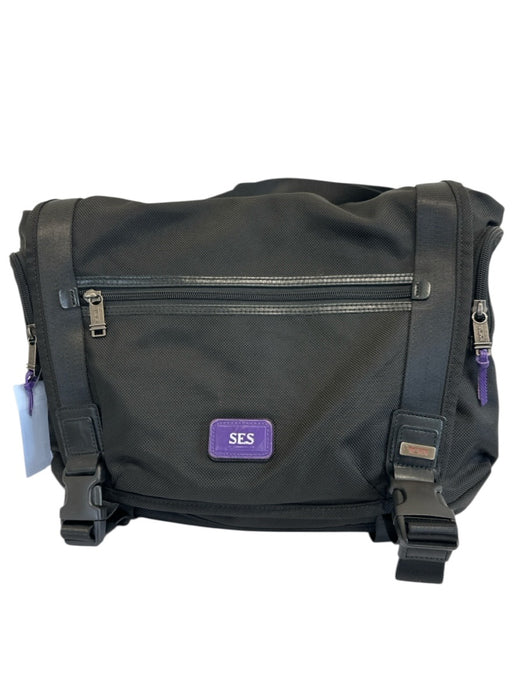 Tumi Black Solid shoulder strap Men's Bag Black