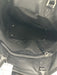 Tod's Black Leather Magnetic Snap Rolled Top Handles Pebbled Tote Bag Black