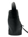 Tod's Black Leather Magnetic Snap Rolled Top Handles Pebbled Tote Bag Black