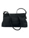 Coach Black Nylon Zip Close Shoulder Bag Black