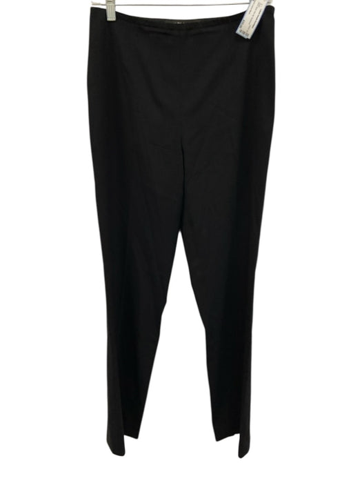 Ralph Lauren Black Size 8 Black Wool Side Zip Pants Black / 8