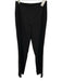 Ralph Lauren Black Size 8 Black Wool Side Zip Pants Black / 8