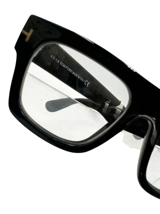Tom Ford Black Acetate Case Inc. Sunglasses Black