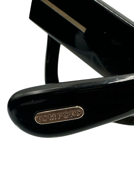 Tom Ford Black Acetate Case Inc. Sunglasses Black