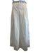 Chanel Size 50 Off White Cotton Blend Iridescent Frayed Detail Wide Leg Pants Off White / 50