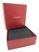 Cartier Black Patent Leather Silver Hardware Bi- Fold Card holder Wallets Black