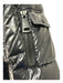 SAM. Size S Black Nylon Zip Up Puffer Zip Pockets Jacket Black / S