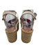 Rag & Bone Shoe Size 37.5 Cream & Beige Leather Espadrille Criss Cross Sandals Cream & Beige / 37.5