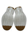 Cole Haan Shoe Size 7.5 White, Gold, Beige Leather Upper Leopard Sneakers White, Gold, Beige / 7.5