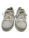 Cole Haan Shoe Size 7.5 White, Gold, Beige Leather Upper Leopard Sneakers White, Gold, Beige / 7.5