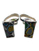 Kat Maconie Shoe Size 7 White & Multi Leather Snakeskin print Square Toe Sandals White & Multi / 7