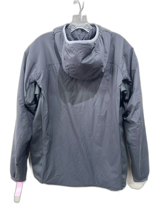 Arcteryx Size S Charcoal Gray Nylon Zip Hood Long Sleeve Jacket Charcoal Gray / S