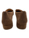 Gabor Brown Leather Upper Suede Buckle Chisel Toe Block heel Loafers Brown