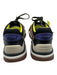 Ash Shoe Size 38 Black, Brown & Multi Leather & Fabric Upper Low Top Sneakers Black, Brown & Multi / 38