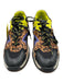 Ash Shoe Size 38 Black, Brown & Multi Leather & Fabric Upper Low Top Sneakers Black, Brown & Multi / 38