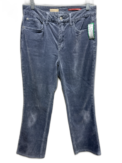 Pilcro Size 29 Tall Slate Blue Cotton & Modal Corduroy Zip Fly Pants Slate Blue / 29 Tall