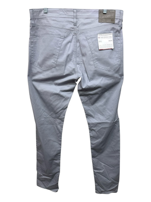 AG NWT Size 34 Light Gray Cotton Blend Solid Khakis Men's Pants Light Gray / 34