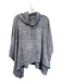 Athleta Size S Gray Polyester Hood Front Pocket Side Slit Heathered Top Gray / S