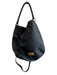 Marc By Marc Jacobs Black Leather Gold hardware Magnetic Snap Inside Pocket Bag Black