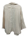 Pilcro Size M Cream Beige Cotton Gauze 3/4 Sleeve Patch Pocket Open Front Jacket Cream Beige / M