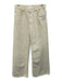 Snacks by Mother Size 26 Cream Cotton Blend Wide Leg Zip & Button Jeans Cream / 26