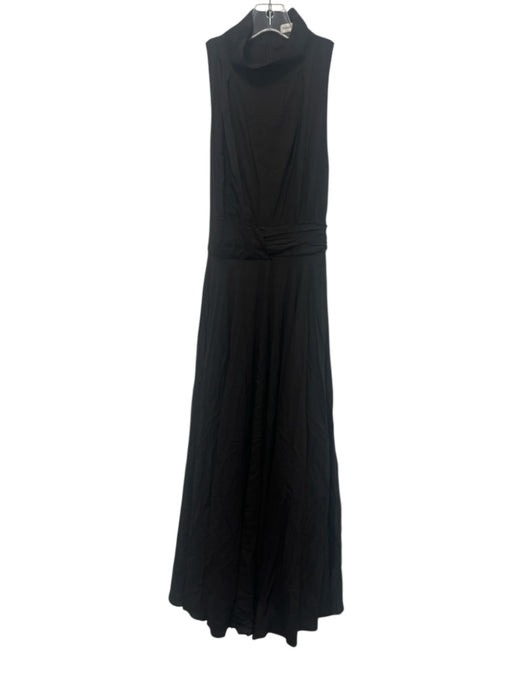 Banana Republic Size 2 Dark Brown Rayon Blend Sleeveless Waist tie Dress Dark Brown / 2
