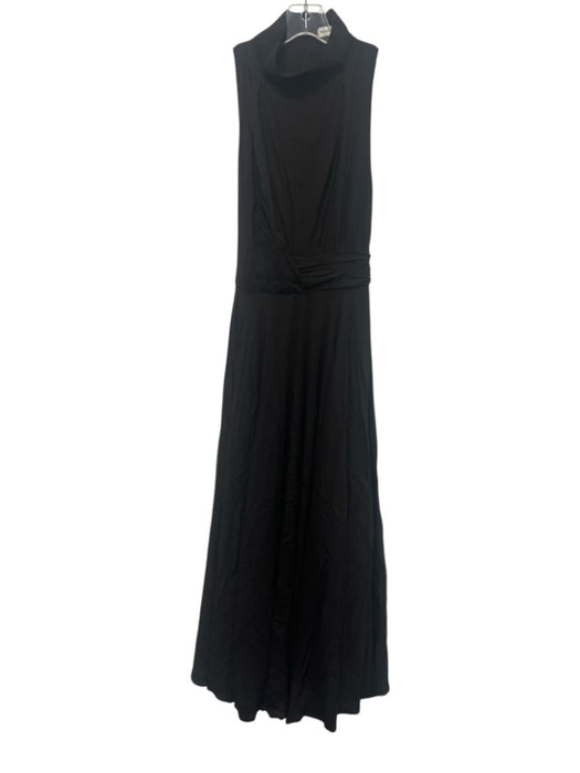 Banana Republic Size 2 Dark Brown Rayon Blend Sleeveless Waist tie Dress Dark Brown / 2