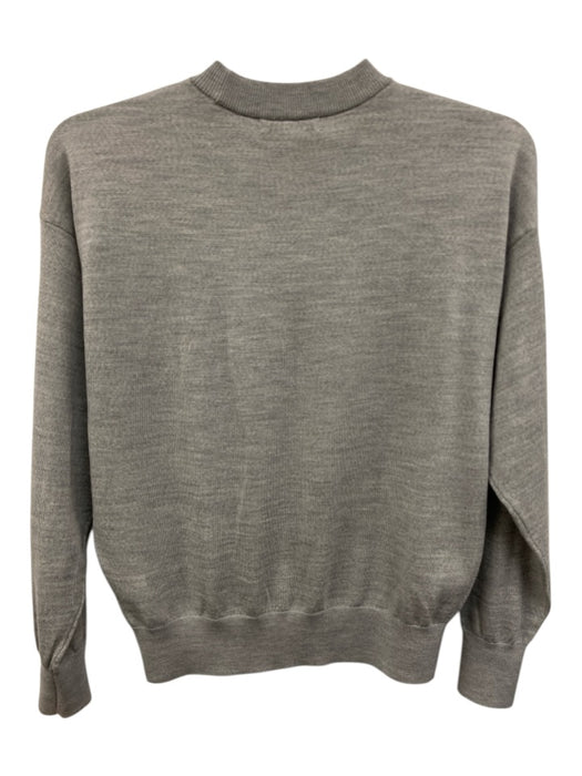Madewell Size XXS Gray Wool Long Sleeve Heathered Sweater Gray / XXS