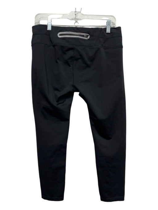 Athleta Size L Black Polyester Zip Pocket Athletic Leggings Black / L