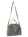 Kate Spade Gray Saffiano Leather Shoulder & Crossbody Top Zip Gold Hardware Bag Gray / S
