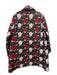 Kate Spade Size XL Green, Red, Pink Polyester Floral Jacquard Quilted Coat Green, Red, Pink / XL