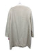 Kate Spade Size 14 Cream Cotton Tweed Rose Button Knee length Coat Cream / 14