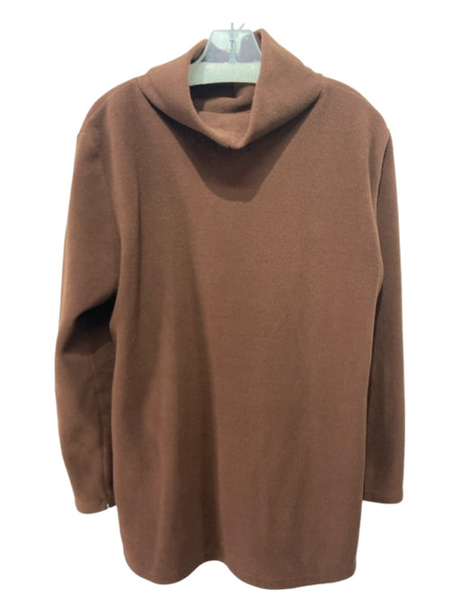 Dudley Stephens Size XXL Brown Polyester Fleece One Sleeve Tunic Sweater Brown / XXL