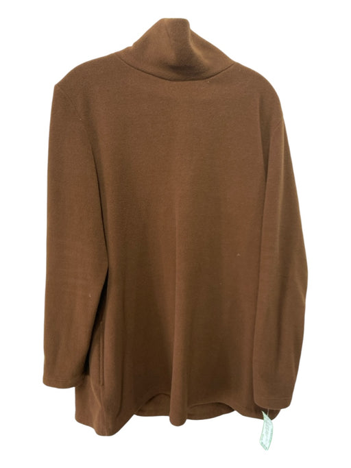 Dudley Stephens Size XXL Brown Polyester Fleece One Sleeve Tunic Sweater Brown / XXL