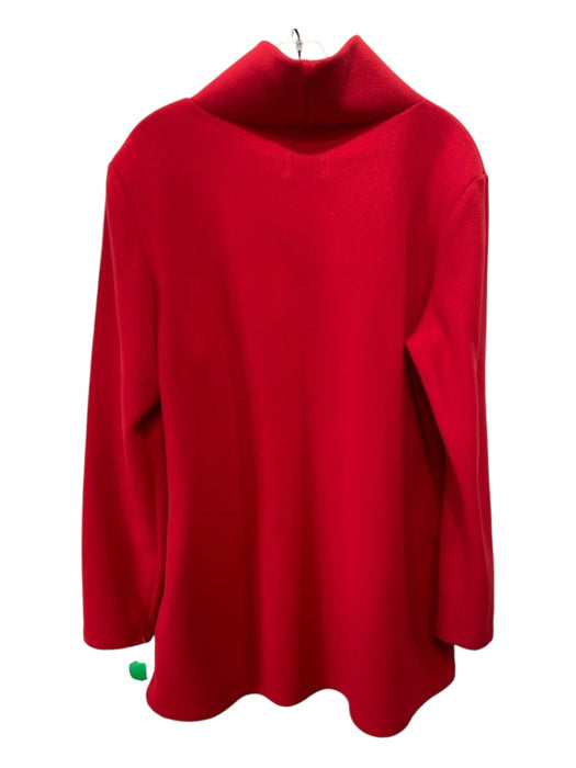 Dudley Stephens Size XXL Red Polyester Fleece One Sleeve Tunic High Neck Sweater Red / XXL