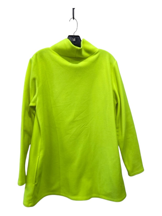 Dudley Stephens Size XXL Neon Yellow Polyester Fleece One Sleeve Tunic Sweater Neon Yellow / XXL