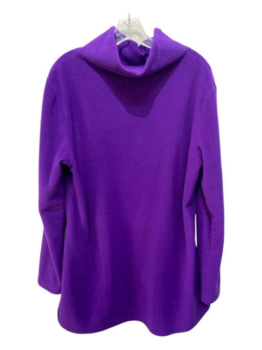 Dudley Stephens Size XXL Purple Polyester Fleece One Sleeve Tunic Sweater Purple / XXL