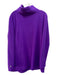 Dudley Stephens Size XXL Purple Polyester Fleece One Sleeve Tunic Sweater Purple / XXL