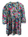 Emily McCarthy Size XXL Brown, Blue & Pink Lyocell blend Animal Print Dress Brown, Blue & Pink / XXL