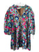 Emily McCarthy Size XXL Brown, Blue & Pink Lyocell blend Animal Print Dress Brown, Blue & Pink / XXL