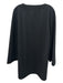 Pomander Place Size XXL Black Polyester Blend V Neck 3/4 Sleeve Dress Black / XXL