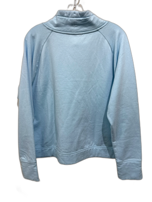 Lilly Pulitzer Size XL Blue Cotton & Polyester Drawstring Neck Sweater Blue / XL