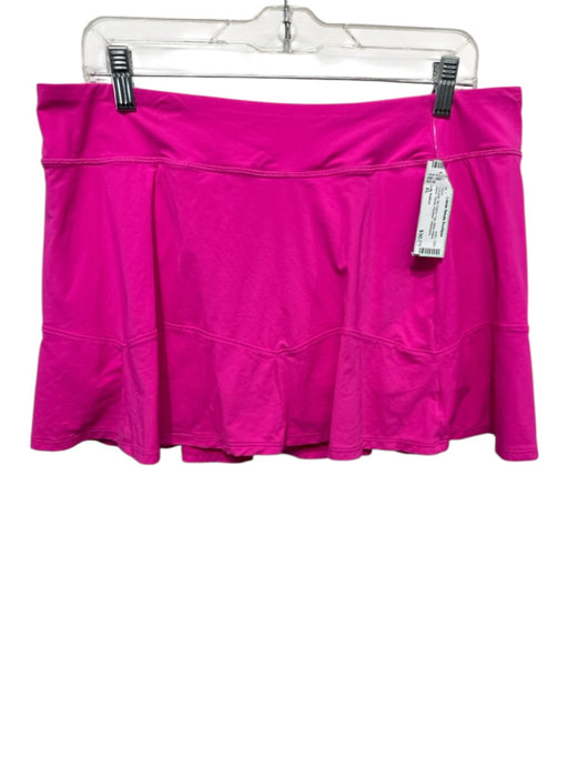 Lilly Pulitzer Size XL Hot pink No Fabric Tag Wide Waist Band Tiered Skort Hot pink / XL