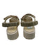 Dolce Vita Shoe Size 9.5 Gold & Silver Leather Upper Round Toe Platform Sandals Gold & Silver / 9.5
