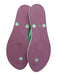 Tory Burch Shoe Size 9 Mint Green Rubber Round Toe Logo Thong Flip Flop Sandals Mint Green / 9