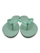 Tory Burch Shoe Size 9 Mint Green Rubber Round Toe Logo Thong Flip Flop Sandals Mint Green / 9