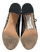 Kate Spade Shoe Size 9.5 B Black Pebble Leather Side Zip Almond Toe Booties Black / 9.5 B